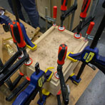 A couple of days making a box with Chris tribe